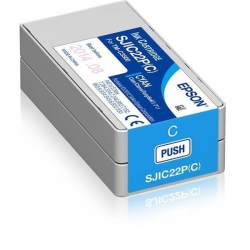 SJIC22P(C): Ink cartridge for ColorWorks C3500 (Cyan)