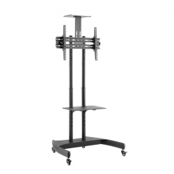 MOBILE TV CART TILT ADJUSTABLE/ONE DISPLAYS UP TO 70 INCH