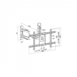 Uchwyt do TV LED/LCD 32-70