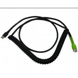 CABLE - SHIELDED USB: SERIES A, 12', COILED, BC1.2 (HIGH CURRENT), -30C