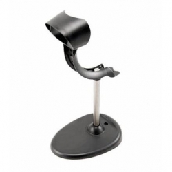 Stand: gray, 15cm (6´) height, rigid rod, large oval weighted base, Xenon cradle