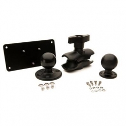 RAM MOUNT KIT, PLATE BASE, SHORT ARM, 5 inches (128mm), BALL FOR VEHICLE DOCK REAR