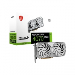 Karta graficzna MSI GeForce RTX 4070 SUPER 12GB VENTUS 2X WHITE OC