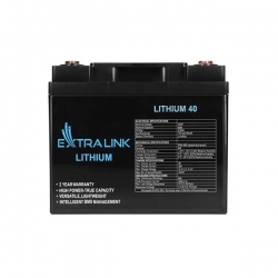 EXTRALINK AKUMULATOR LIFEPO4 12.8V 40AH-703534