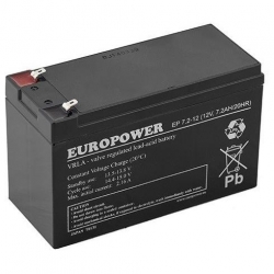 Akumulator AGM Europower | EP 7.2-12 12V / 7.2Ah