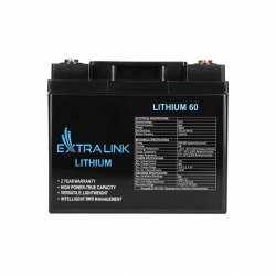 EXTRALINK AKUMULATOR LIFEPO4 12.8V 60AH-703586