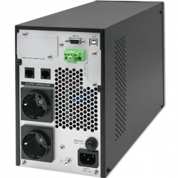 QOLTEC ZASILACZ AWARYJNY UPS 1KVA | 1000W | POWER FACTOR 1.0 | LCD | EPO | USB | ON-LINE-704287