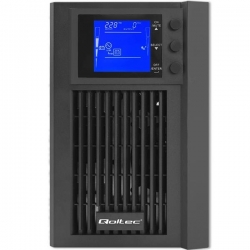 QOLTEC ZASILACZ AWARYJNY UPS ON-LINE | PURE SINE WAVE | 2KVA | 1.6KW | LCD | USB-704464