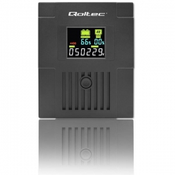 QOLTEC ZASILACZ AWARYJNY UPS LINE INTERACTIVE | MONOLITH | 1500VA | 900W | LCD | USB-704580