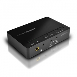 AXAGON ADA-71 Soundbox, Karta dźwiękowa USB 2.0, 7.1, SPDIF