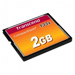 KOMPAKTOWA PAMIĘĆ FLASH 2GB MLC TS2GCF133 TRANSCEND-720059