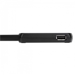 4 PORT USB 2.0 HUB BLACK/.-720735