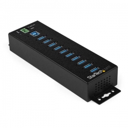 10PT IND. USB3 HUB/EXT POWER ADPTR ESD 350W SURGE P