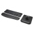 ERGOSOFT MOUSEPAD W. WRIST REST/FOR STANDARD MOUSE BLACK-734201