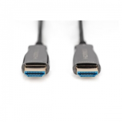 DIGITUS KABEL POŁĄCZENIOWY HYBRYDOWY AOC HDMI 2.0 PREMIUM HIGH SPEED 4K60HZ UHD HDMI A/HDMI A M/M CZARNY 20M AK-330125