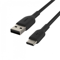 USB-C/USB-A CABLE/2M BLACK