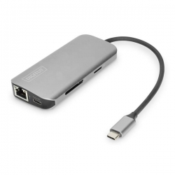 DIGITUS DA-70884 Uniwersalna stacja dokująca USB-C