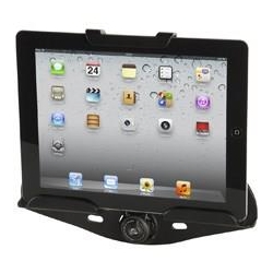 UNIVERSAL IN CAR TABLET HOLDER/7IN-10IN BLACK PLASTIC-749331