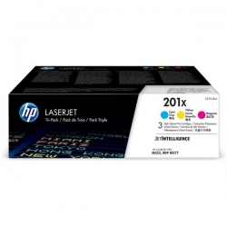 TONER CARTRIDGE 201X C/Y/M/TRIPLE PACK