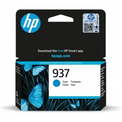 HP 937 CYAN ORIGINAL INK/EN/DE/PL/CZ CARTRIDGE