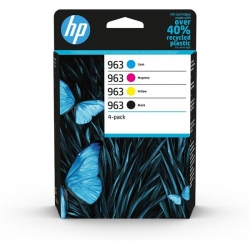 HP 963 CMYK ORIGINAL INK/CARTRIDGE 4-PACK